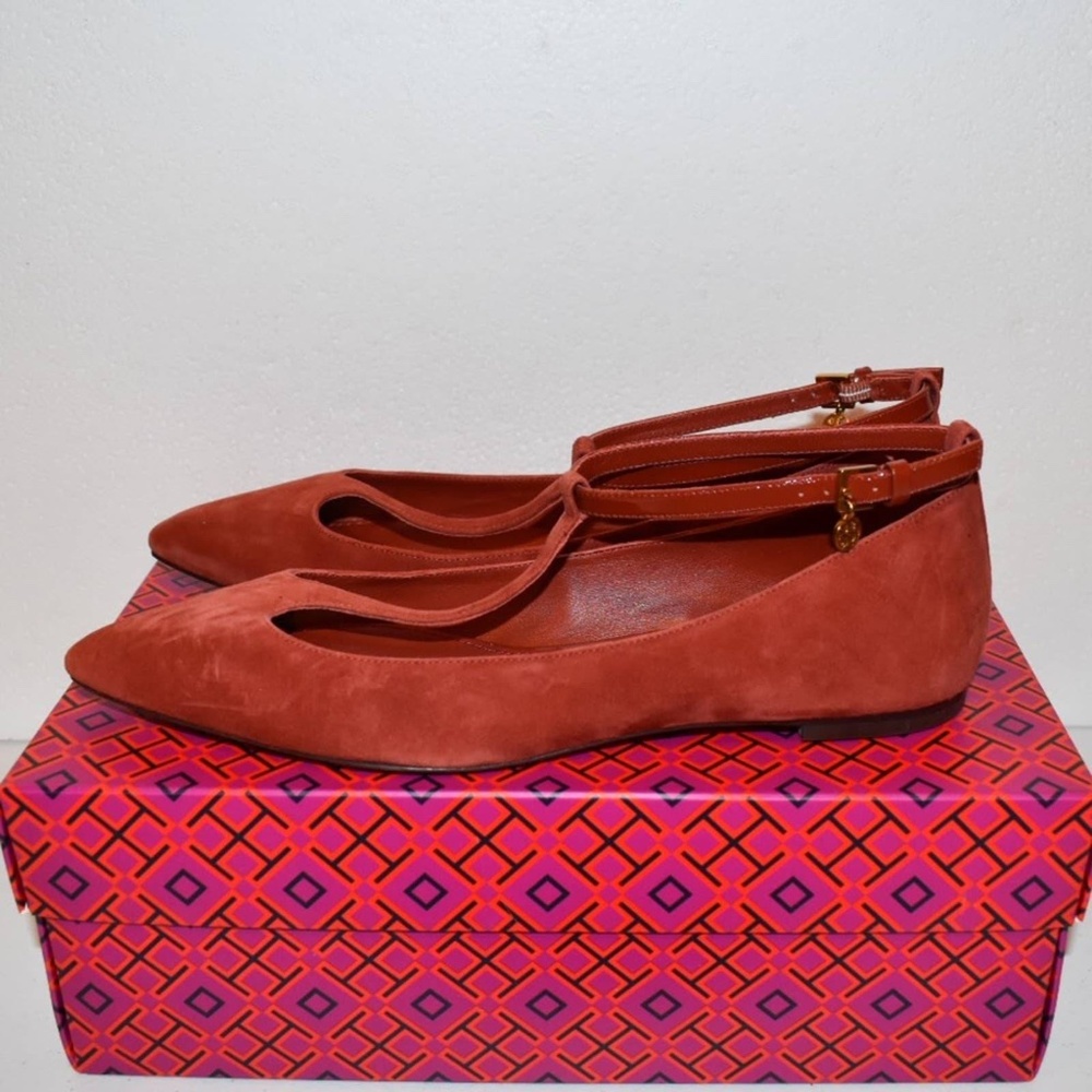 Tory Burch Ashton T-Strap Flat, 8.5 - Picture 5 of 10